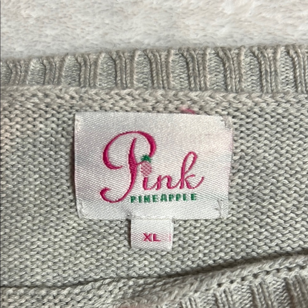 Pink Pineapple MVP “More Veuve Please” Sweater - XL - Picture 4 of 11